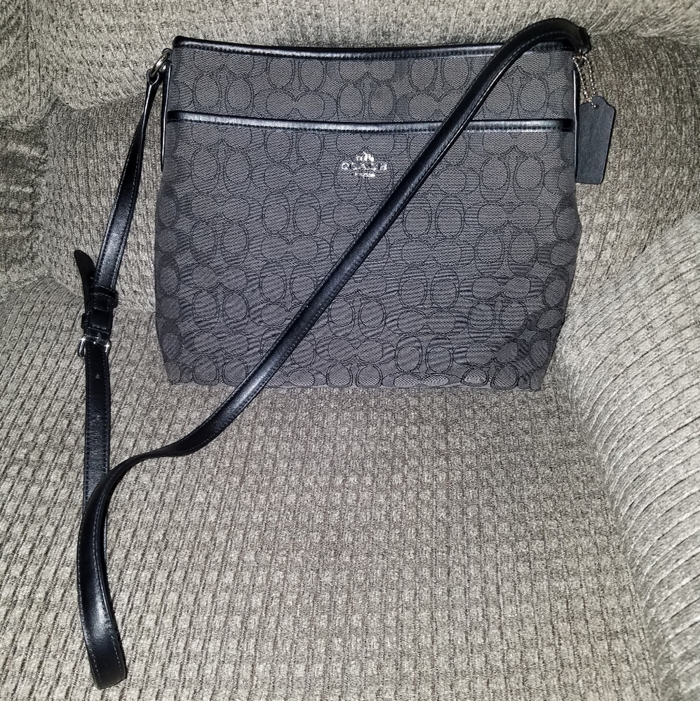 Coach Zip File Crossbody Bag